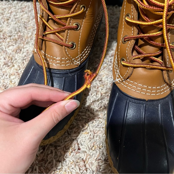 L.L.Bean Duck Boots size 8 women’s - Picture 4 of 7